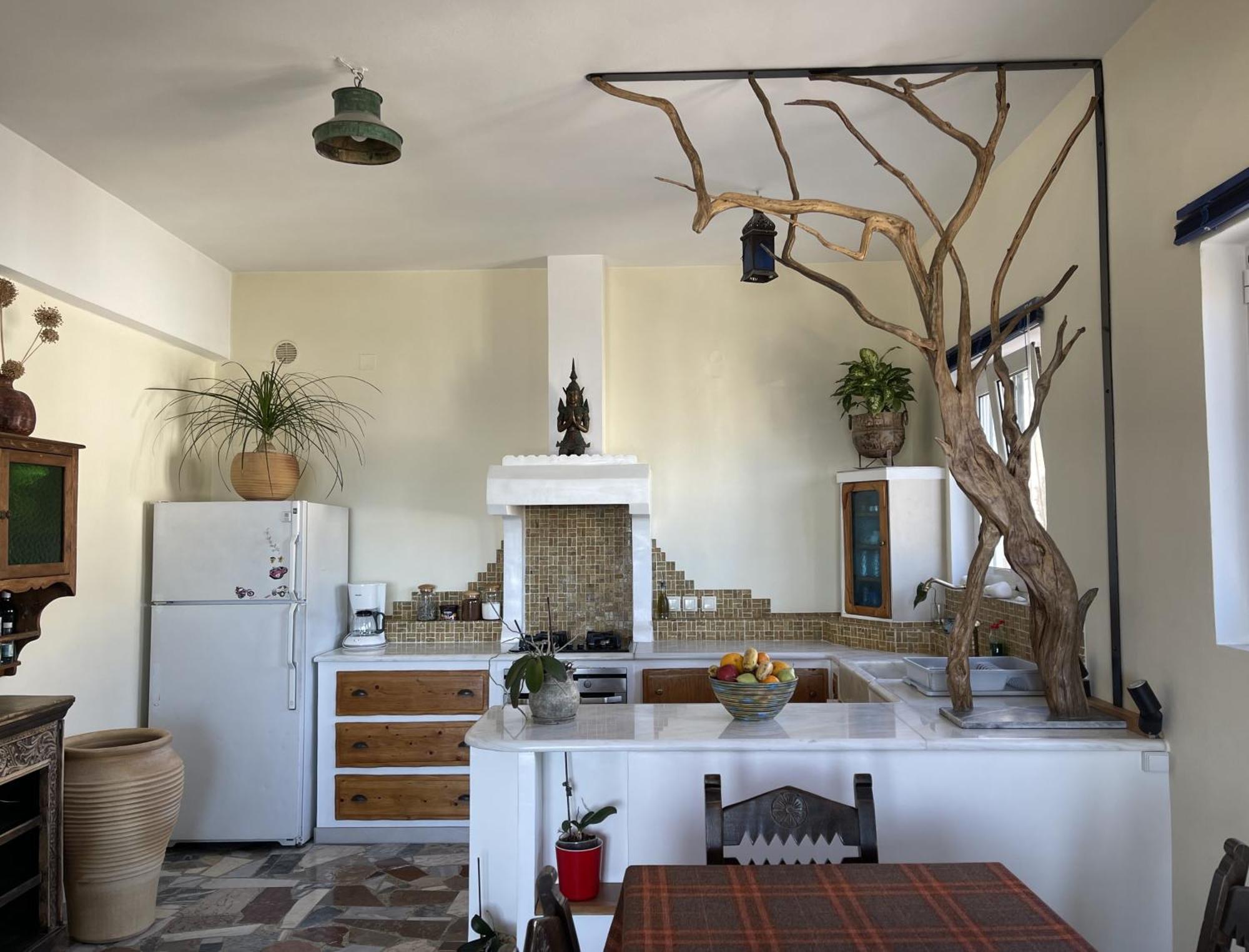 Art And Nature Apartment Sellia  Phòng bức ảnh